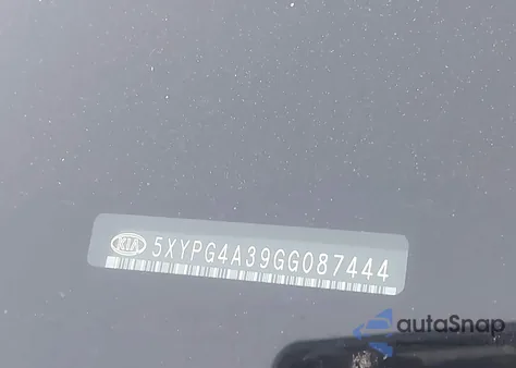 2016 Kia Sorento 2.4L Lx from USA, damaged, VIN 5XYPG4A39GG087444